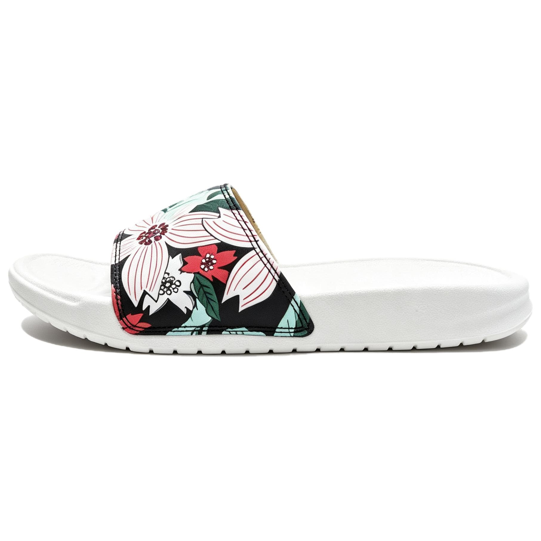 Сандалии NIKE Benassi JDI Шлепанцы Белый Женские - изображение 1