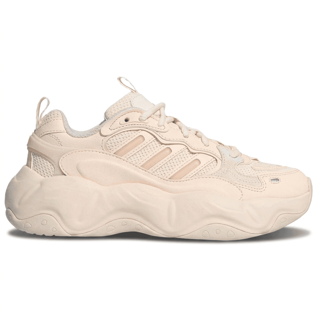 Кроссовки Adidas Vallina массивные кроссовки Low Топ Нефритовый белый Белый Бокситовый коричневый Женские - изображение 2