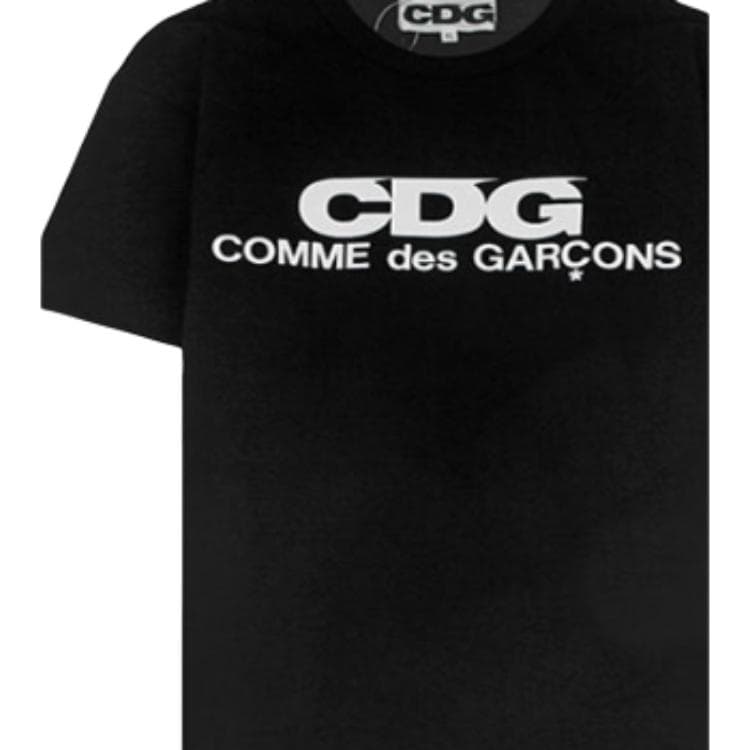 Футболка CDGDes Garcons Classic Logo T-Shirt Black - изображение 3