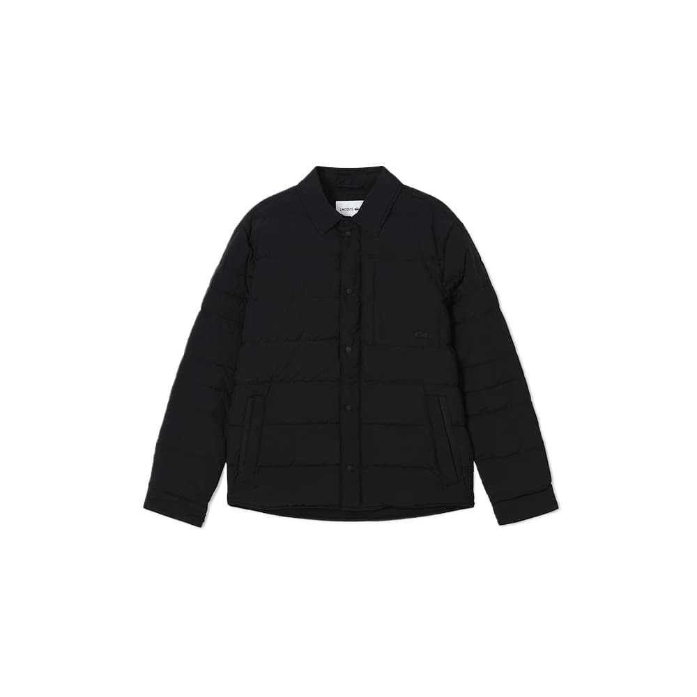 Зимняя куртка lacoste Черный мужской Пуховики - изображение 1