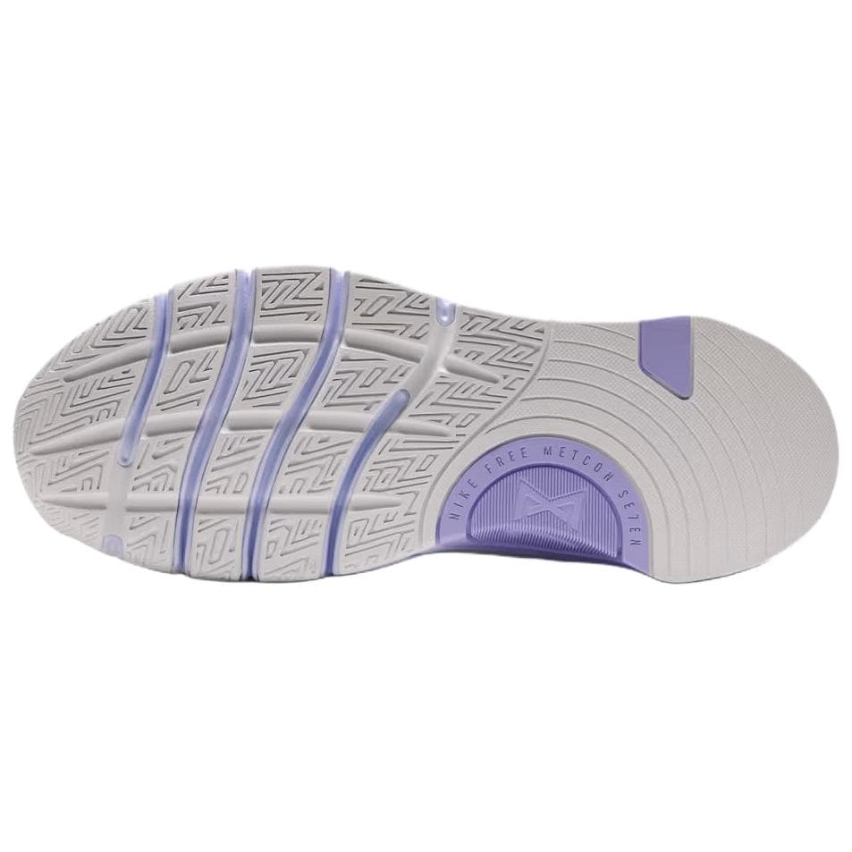 Кроссовки для спортзала NIKE Free Metcon 7 Тренировочные кроссовки Low Топ Белый фиолетовый Женские - изображение 6