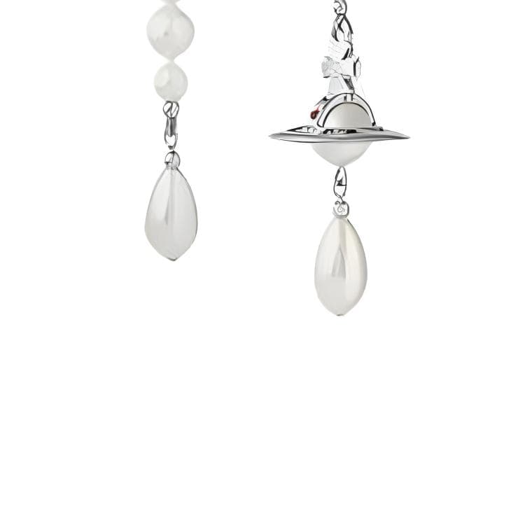 Серьги Vivienne Westwood BROKEN PEARL EARRINGS - изображение 3