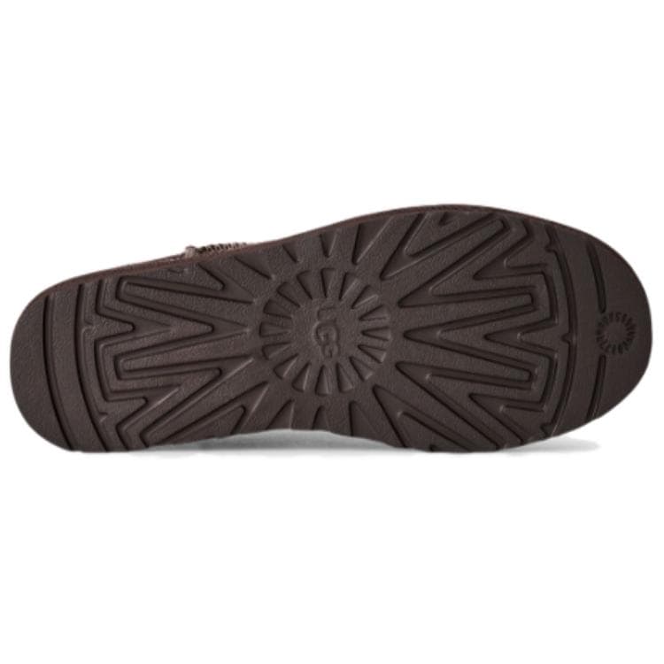 Ботинки зимние UGG Classic Novelty Сноубутсы Burnt Древесный цвет Мужской - изображение 4