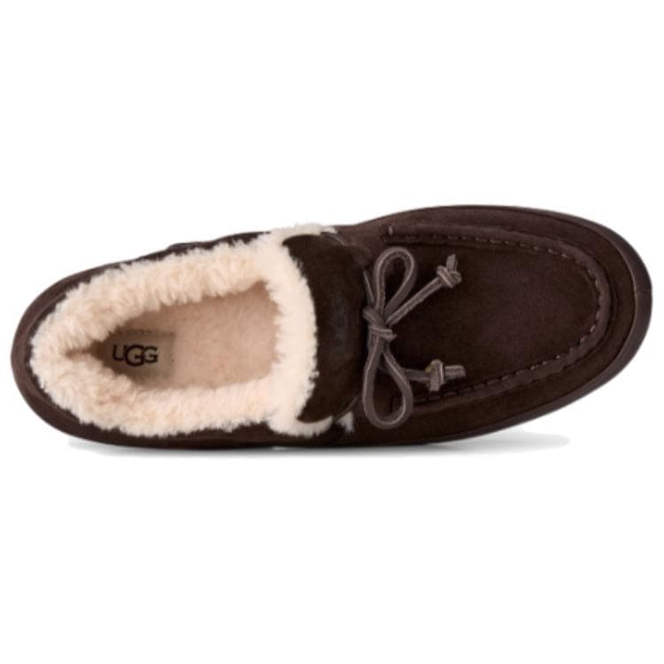 Тапочки UGG Женские Повседневная Обувь Без Подкладки Burnt Древесный Цвет Женские - изображение 5