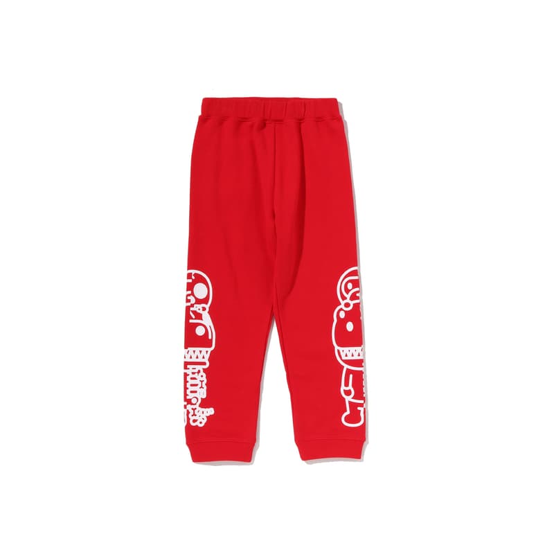 A BATHING APE Предшкольные спортивные трикотажные брюки - изображение 3