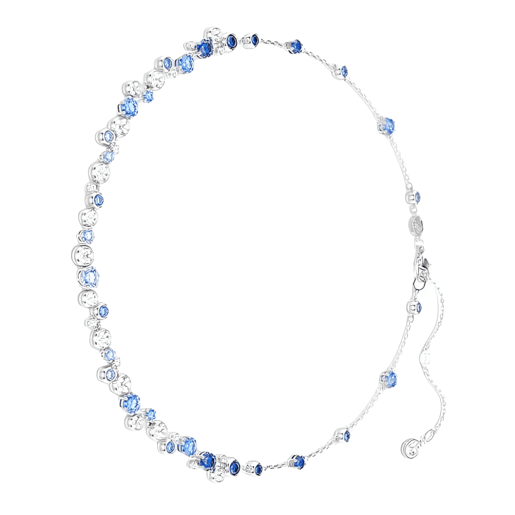 Ожерелье Swarovski Цепочки и Ожерелья Женские Синие - изображение 2