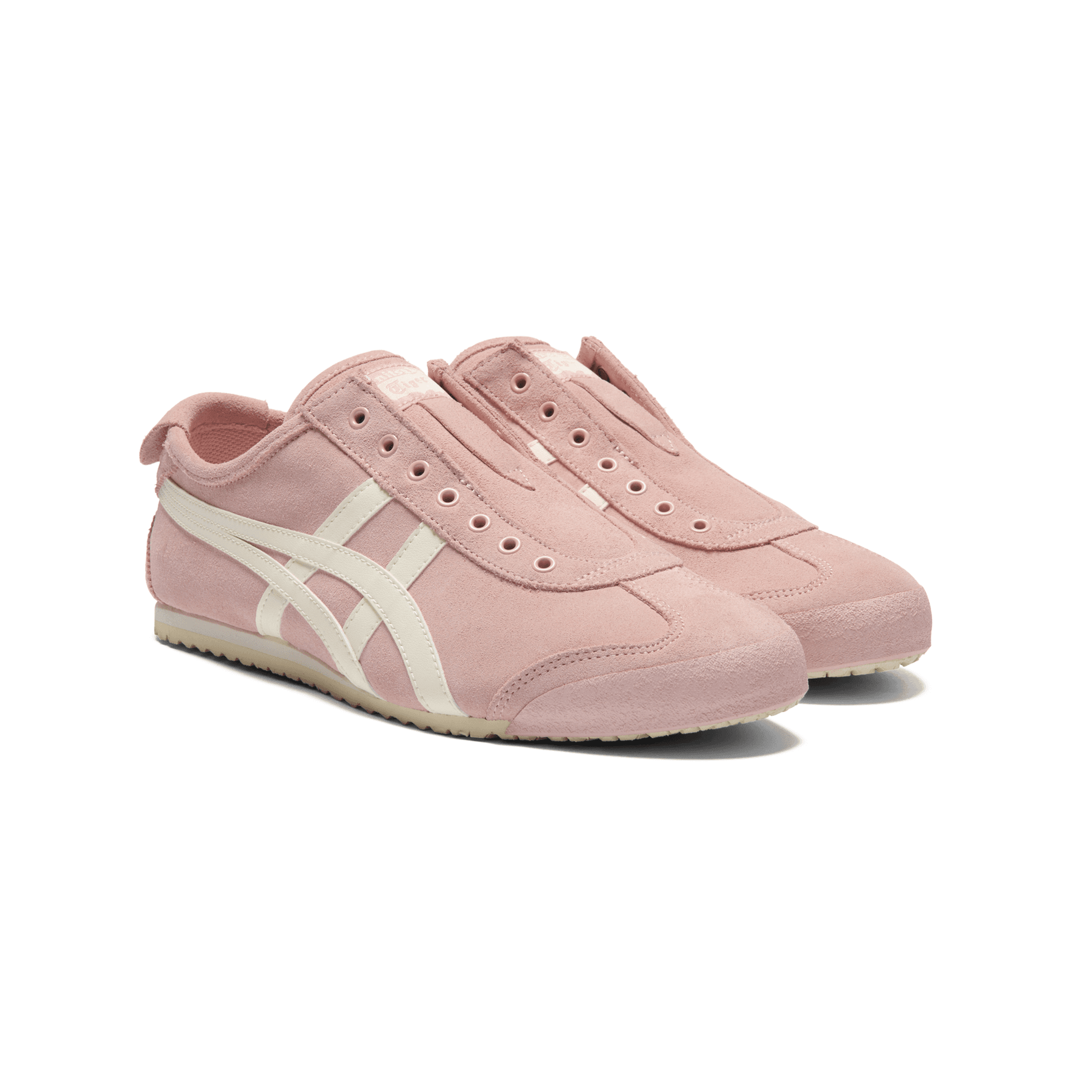 Кроссовки Onitsuka Tiger MEXICO 66 Slip-On Low-Top Повседневная Обувь Унисекс Розовая - изображение 3