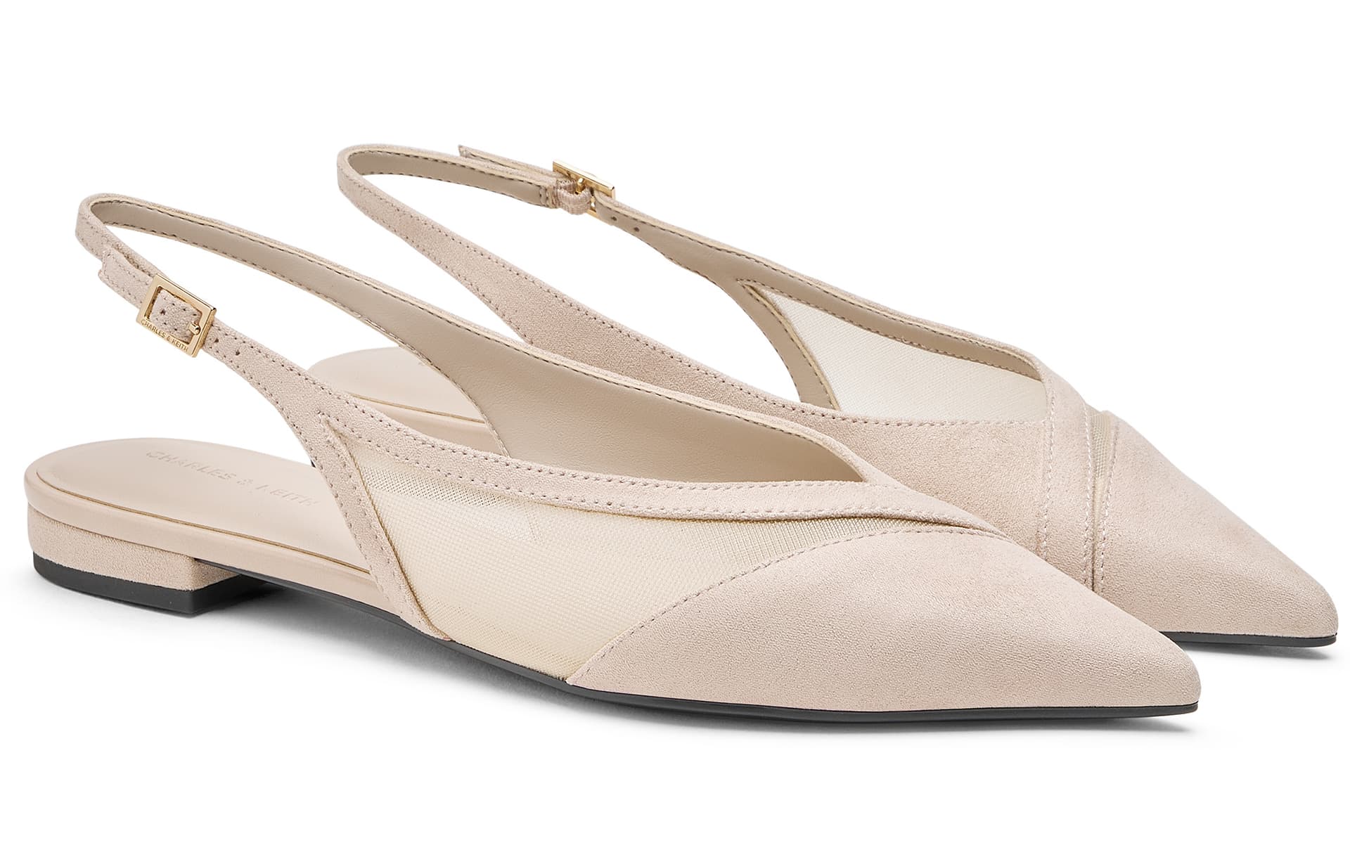 Шлёпанцы CHARLES KEITH One Шнуровка Сандалии Женские - изображение 2