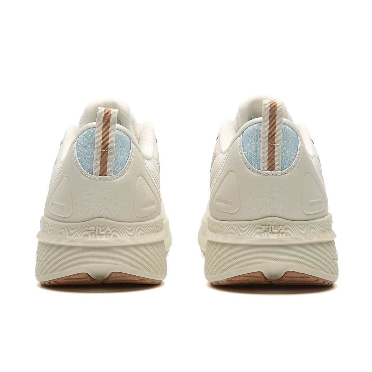 Кроссовки для бега FILA NUVOLE 4 Беговые кроссовки Low Топ Молочный белый Женские - изображение 4