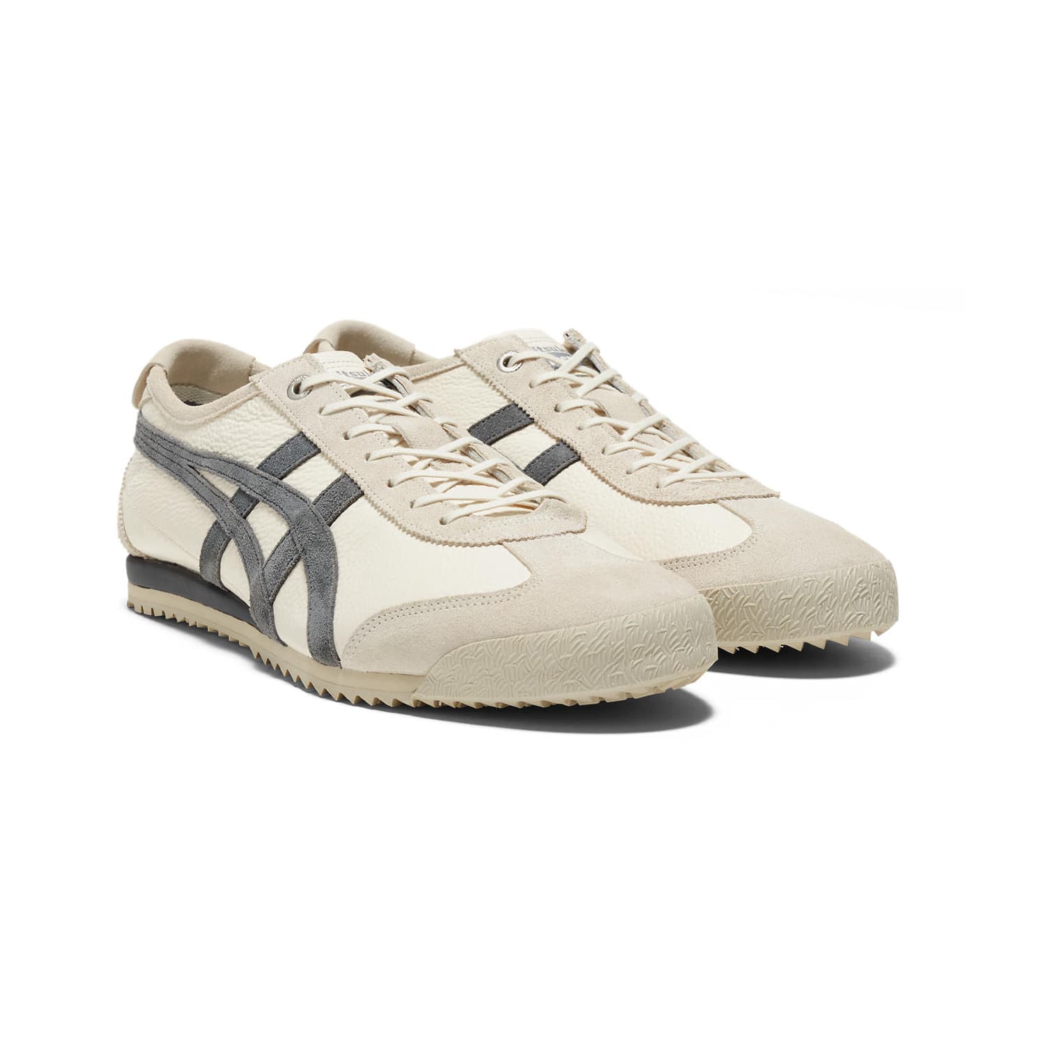 Кроссовки для бега Onitsuka Tiger Mexico 66 White Grey - изображение 3