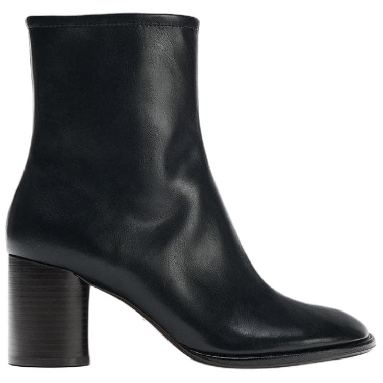Сапоги zara Ботильоны Черный Женские - изображение 2