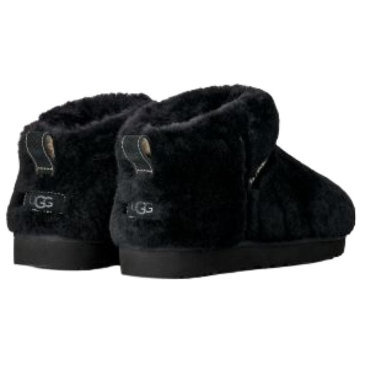 Ботинки зимние ugg Classic Novelty Сноубутсы Черный Женские - изображение 5
