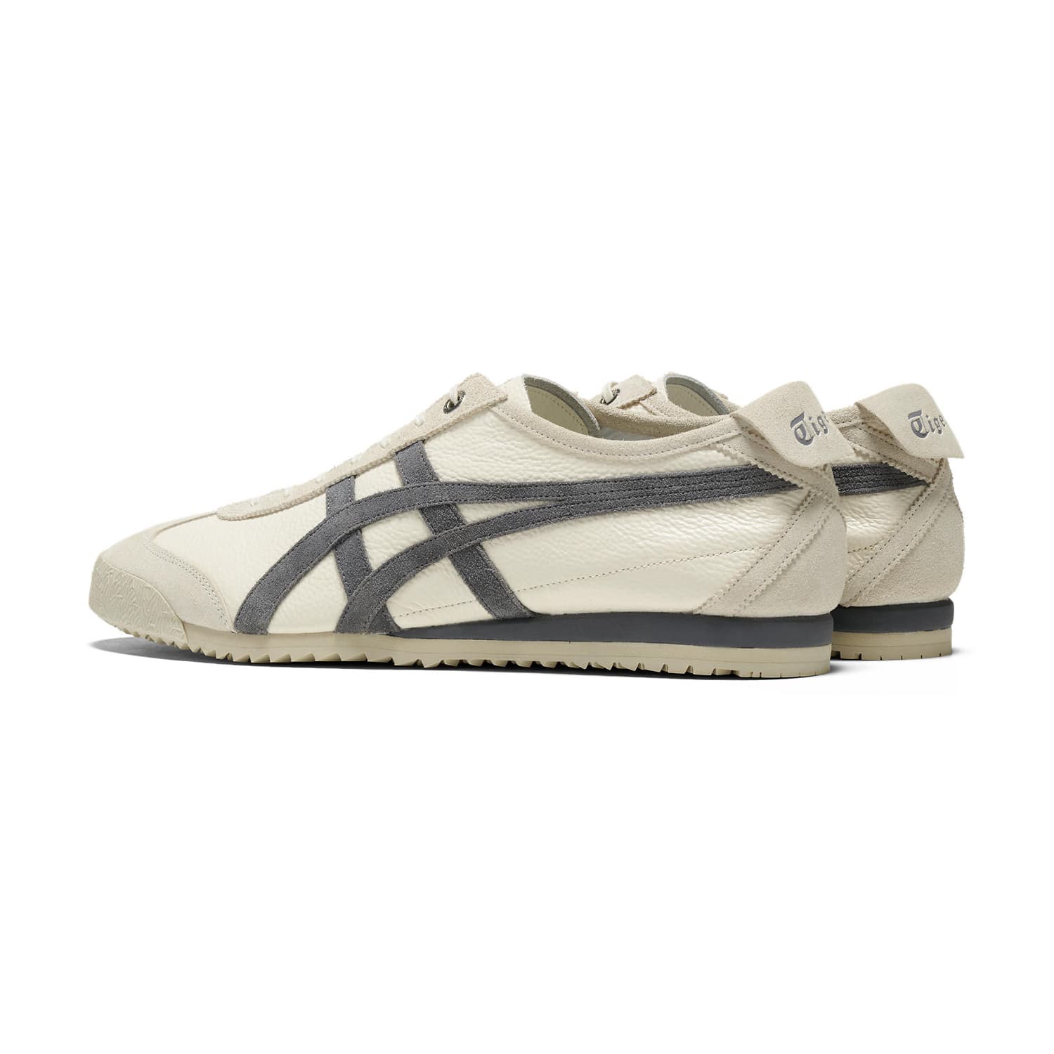 Кроссовки для бега Onitsuka Tiger Mexico 66 White Grey - изображение 4