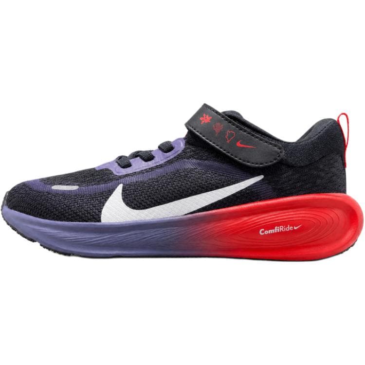 Кроссовки NIKE Stellar Ride Детские беговые кроссовки Low Топ Фиолетовый черный красный Kids - изображение 1