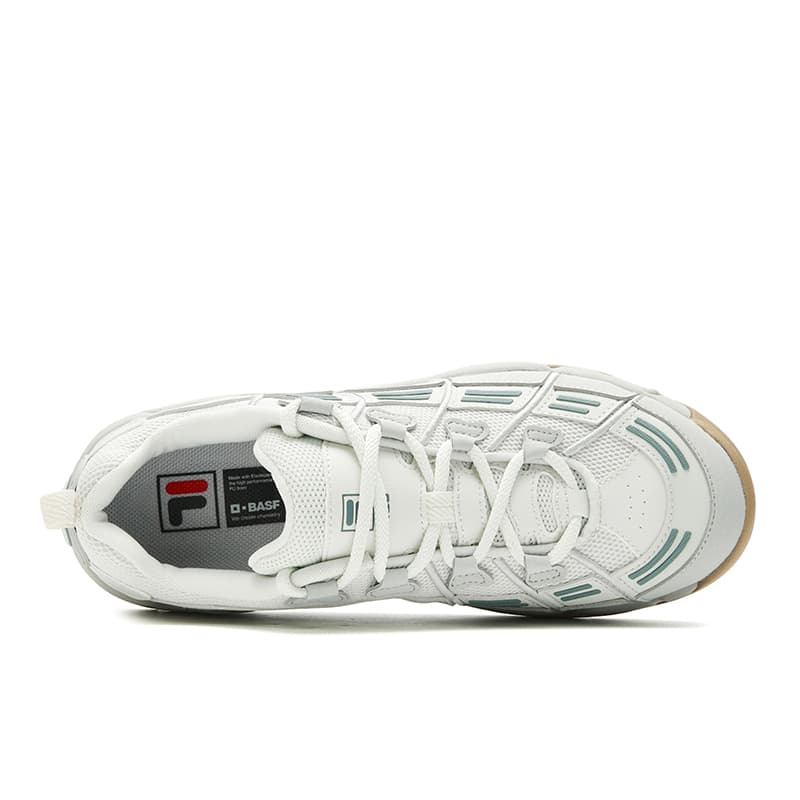 Кроссовки FILA Basket массивные кроссовки Low Top Mist Gray Mist Pearl Gray Мужской - изображение 4