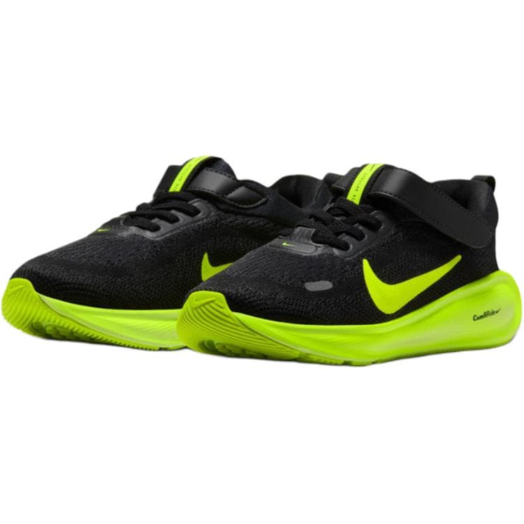 Кроссовки NIKE Stellar Ride Детские беговые кроссовки Low Топ Черно-зеленый Kids - изображение 3