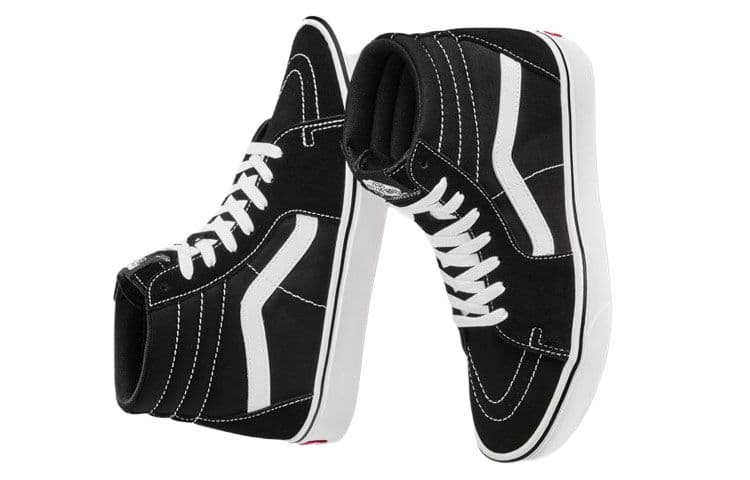 Кроссовки Vans SK8-Hi Black - изображение 3
