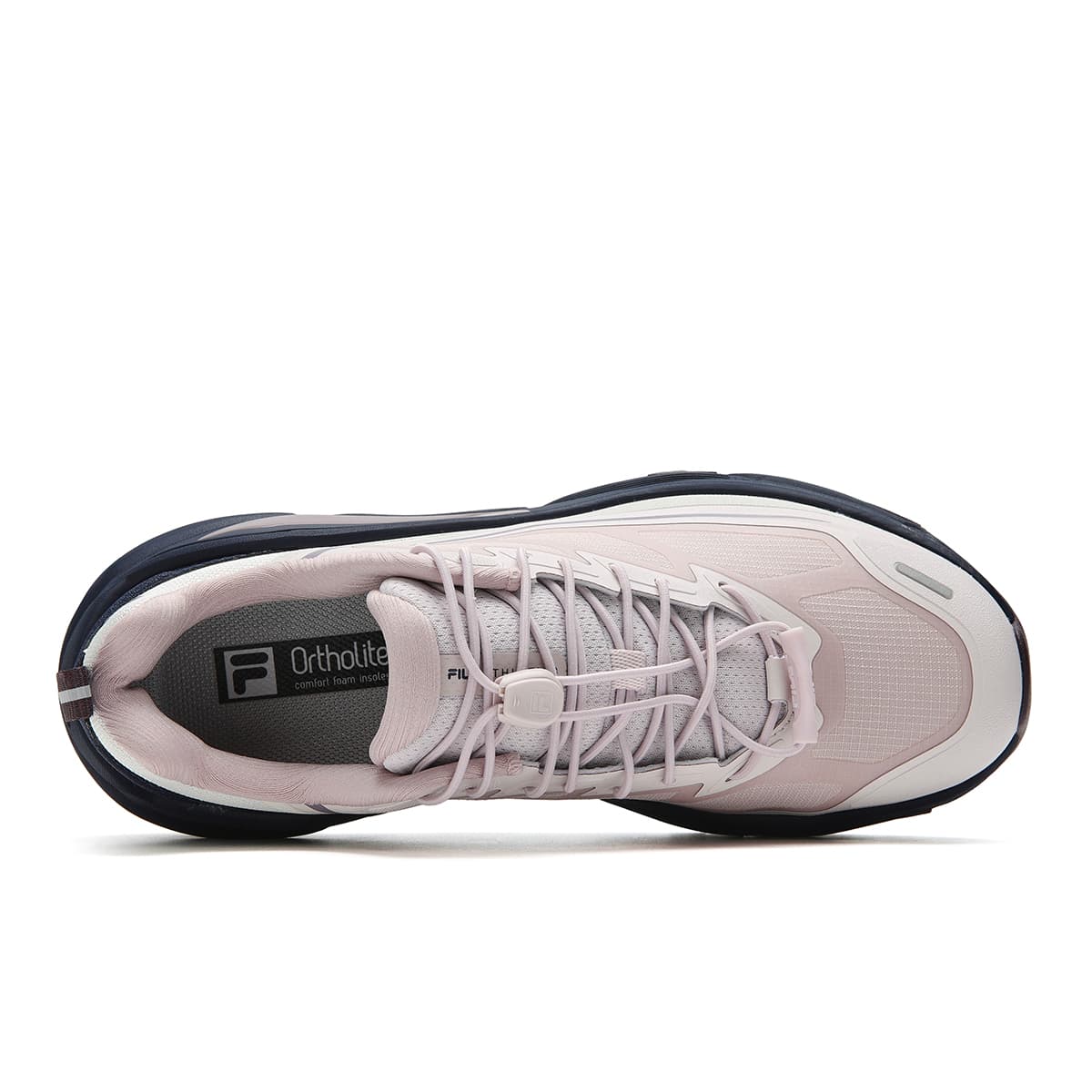 Кроссовки FILA DOLO Уличная обувь Low Топ Фиолетовый Ice Ледяной Белый агат Серый Женские - изображение 4