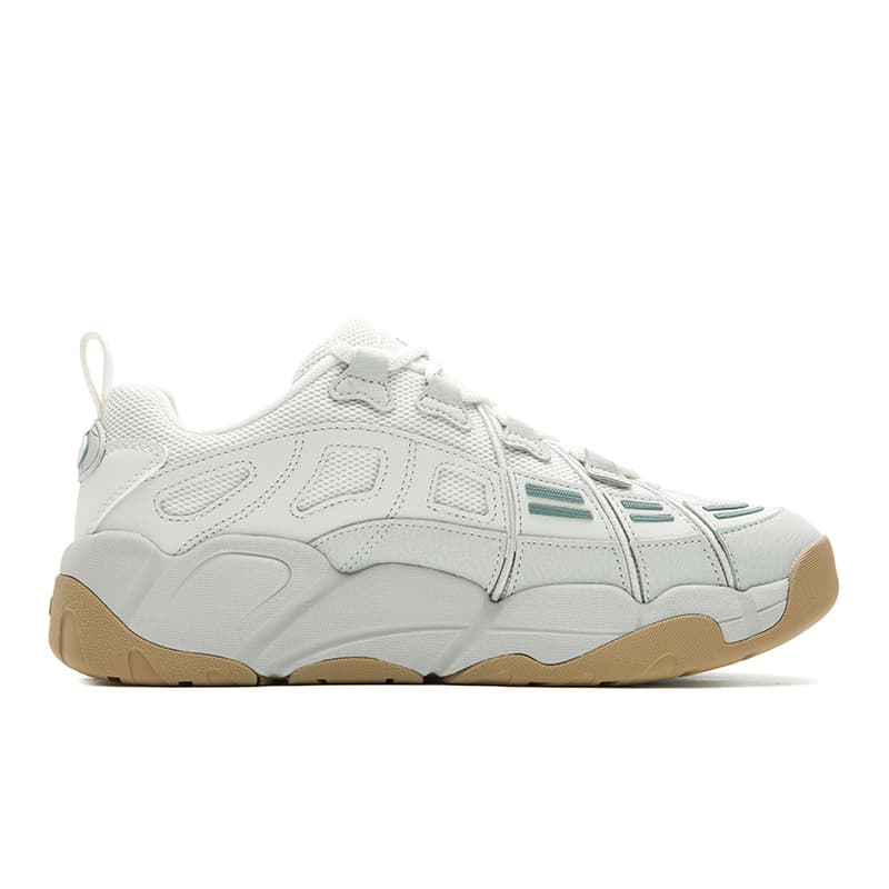 Кроссовки FILA Basket массивные кроссовки Low Top Mist Gray Mist Pearl Gray Мужской - изображение 2
