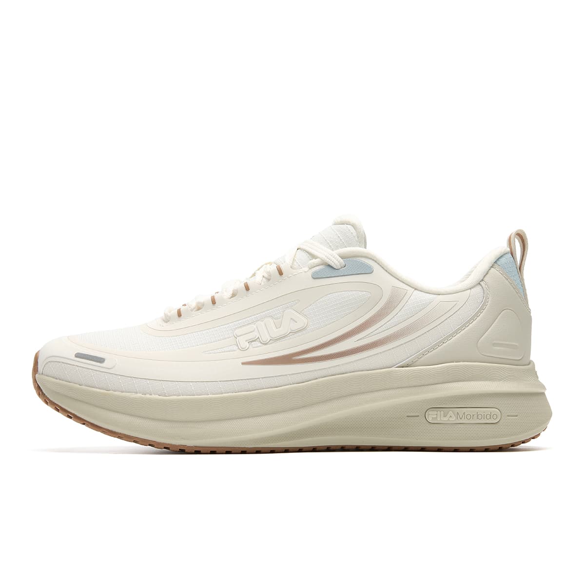 Кроссовки для бега FILA NUVOLE 4 Беговые кроссовки Low Топ Молочный белый Женские - изображение 1