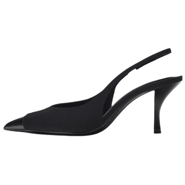 Туфли zara Высокие каблуки Low Топ Черный Женские - изображение 1