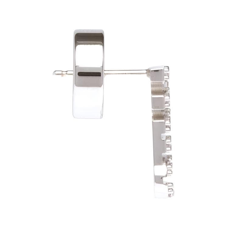 Серьги Miu Miu Logo Earrings Silver - изображение 2
