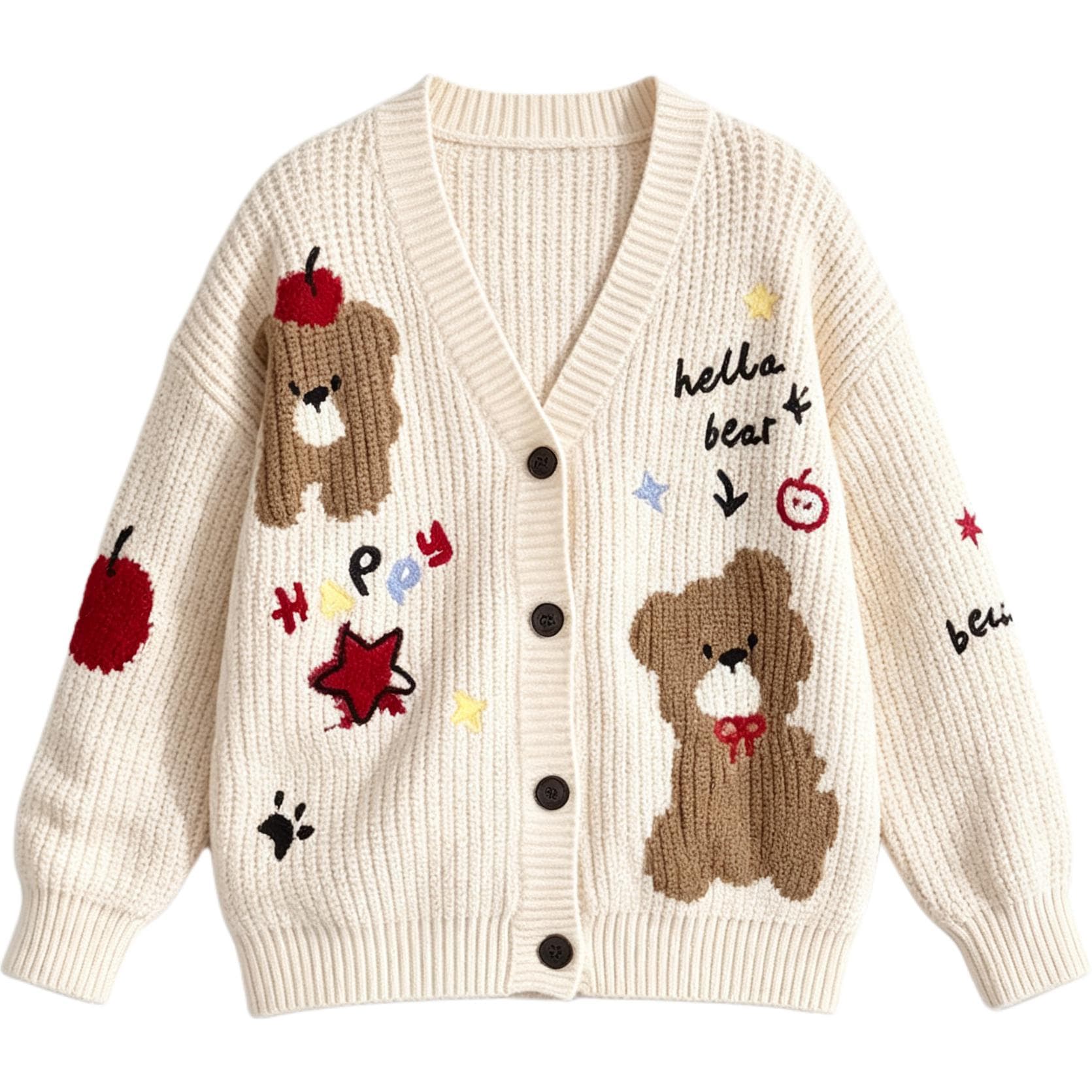BOBBY ABLEY Бежевый Kids Свитеры - изображение 1