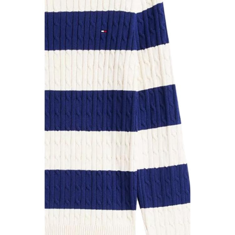 Кардиган Tommy Hilfiger Темно-синие Экрю Женские Свитера - изображение 3