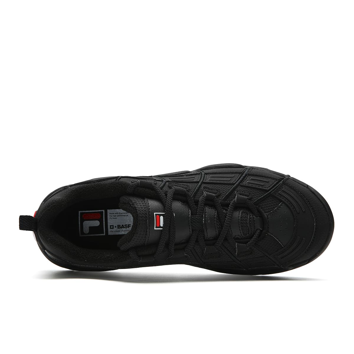 Кроссовки FILA Basket Массивные кроссовки Low Топ Черный мужской - изображение 4