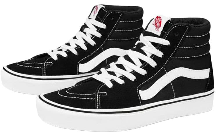 Кроссовки Vans SK8-Hi Black - изображение 2