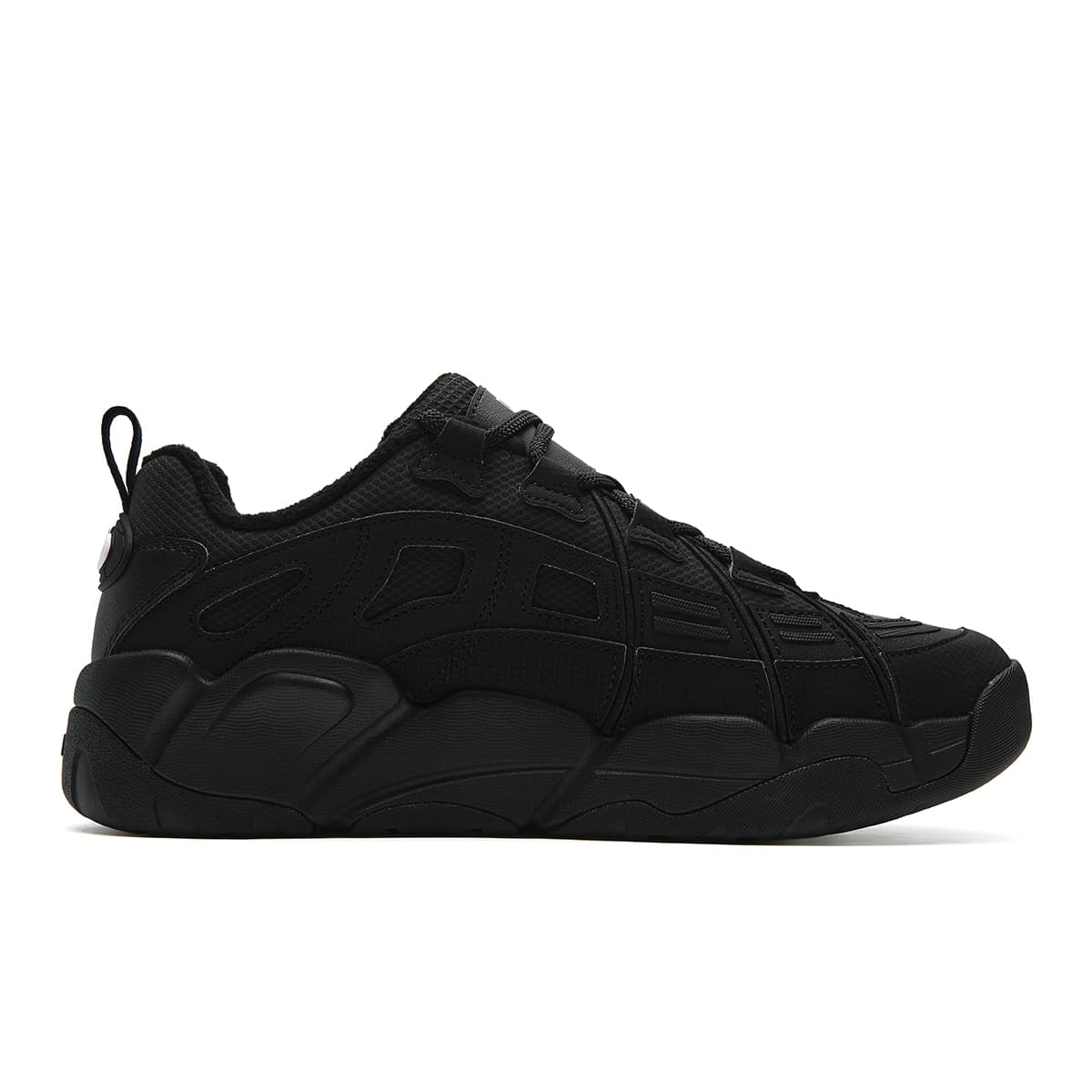 Кроссовки FILA Basket Массивные кроссовки Low Топ Черный мужской - изображение 2