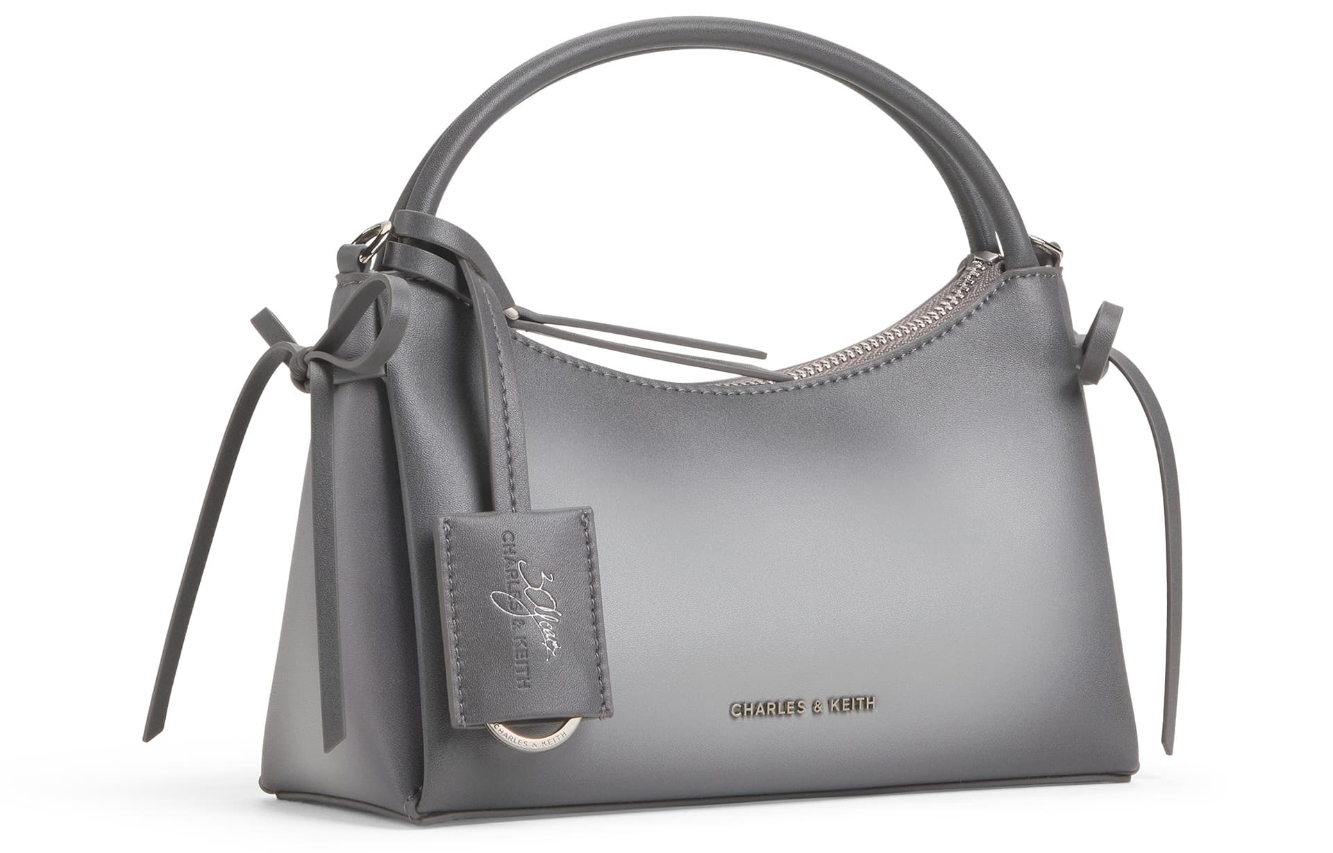Сумка CHARLES KEITH Сумки Gray (Брелок Включен) Женские - изображение 2