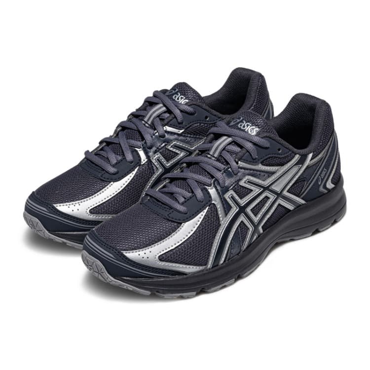 Кроссовки для спортзала ASICS JOG 100S Тренировочные кроссовки Low Топ Графитовый Серый Черный Унисекс - изображение 3