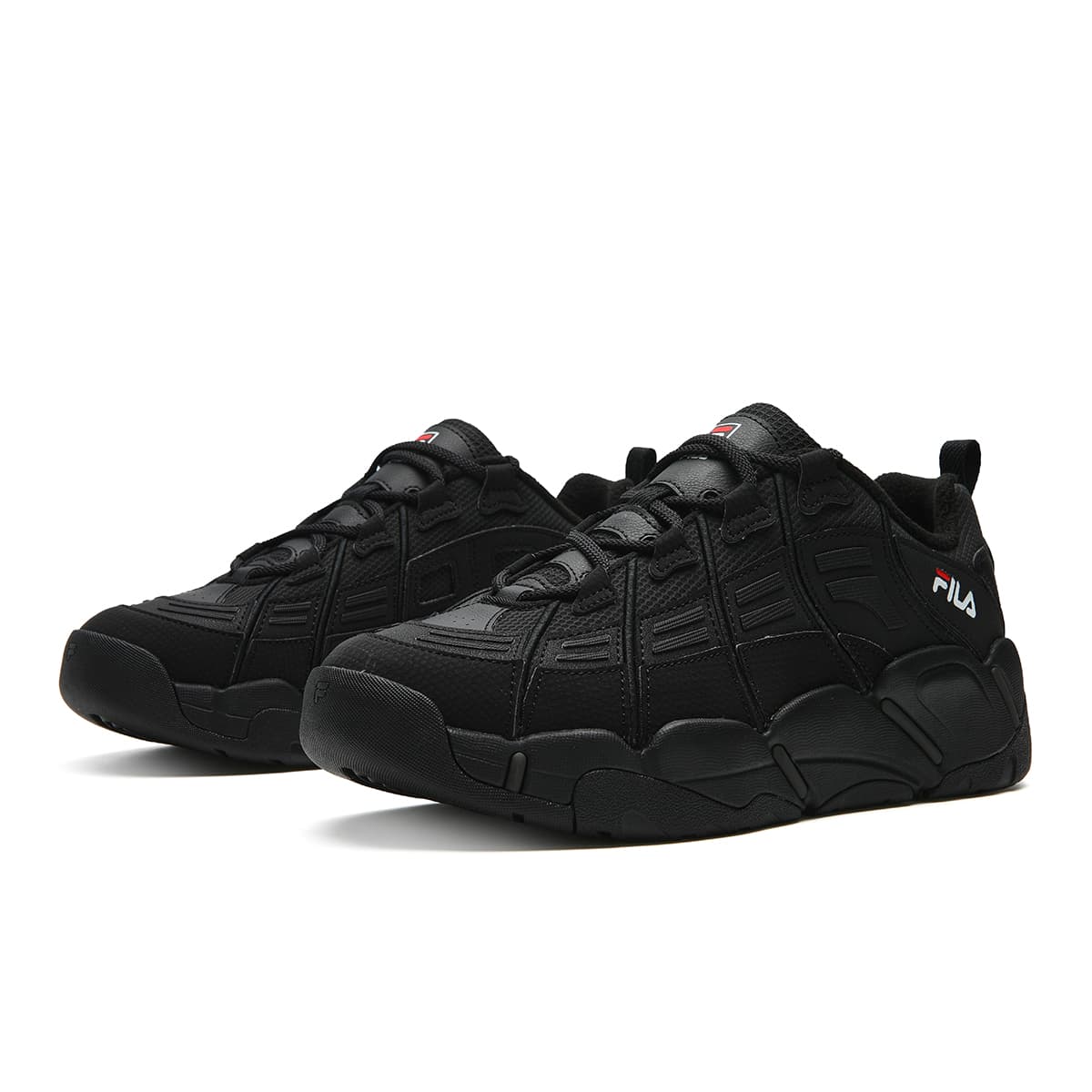 Кроссовки FILA Basket Массивные кроссовки Low Топ Черный мужской - изображение 3