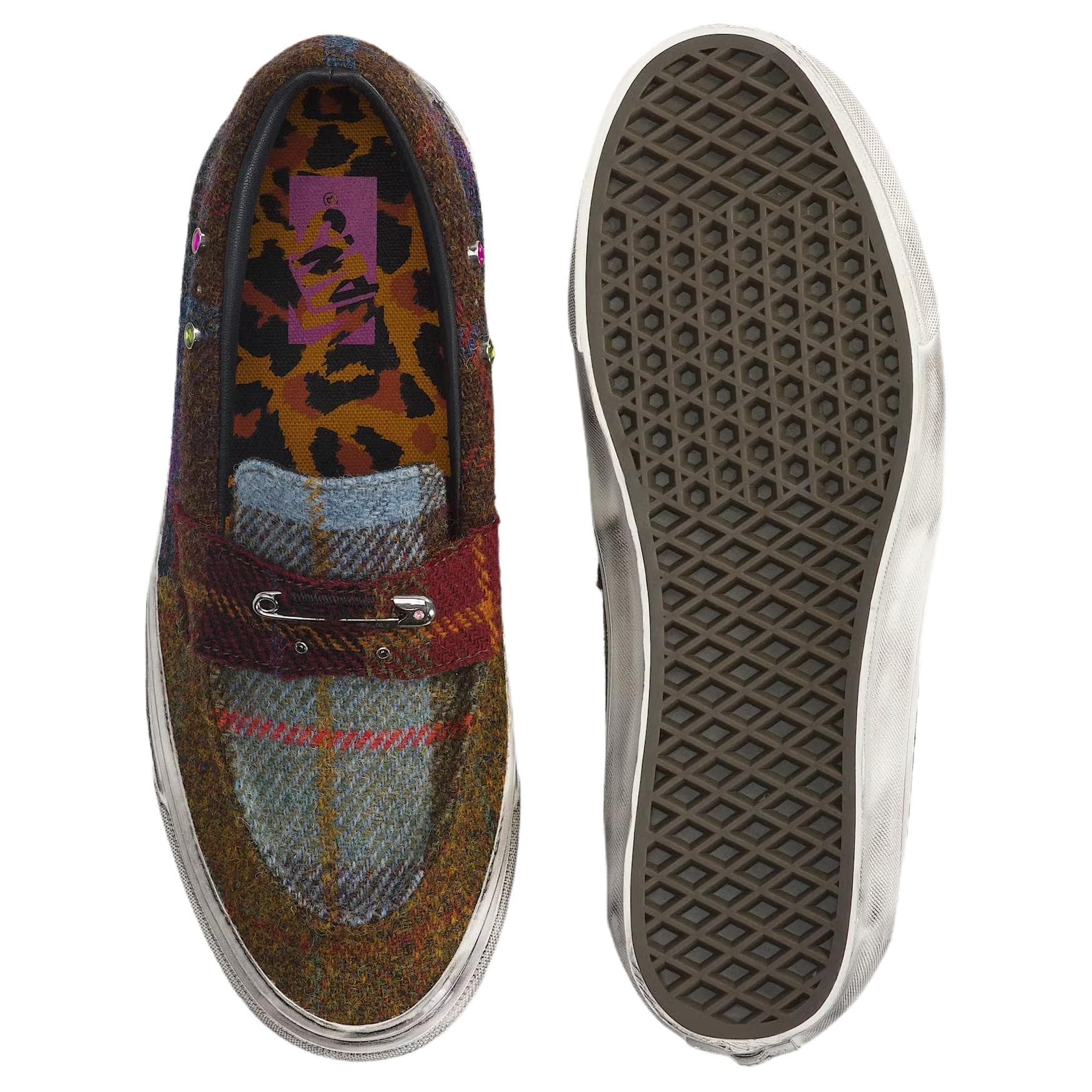 Лоферы Vans Loafer 53 Лоферы Low Топ Коричневый Унисекс - изображение 4