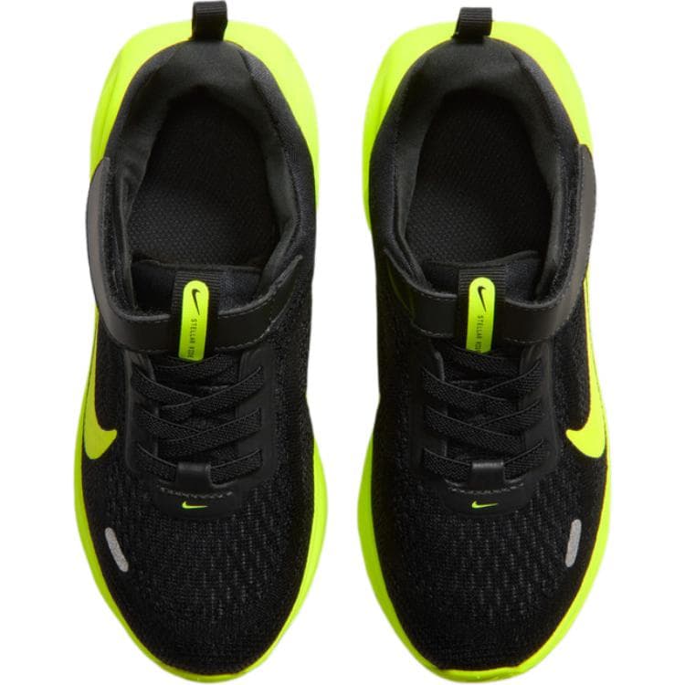 Кроссовки NIKE Stellar Ride Детские беговые кроссовки Low Топ Черно-зеленый Kids - изображение 5