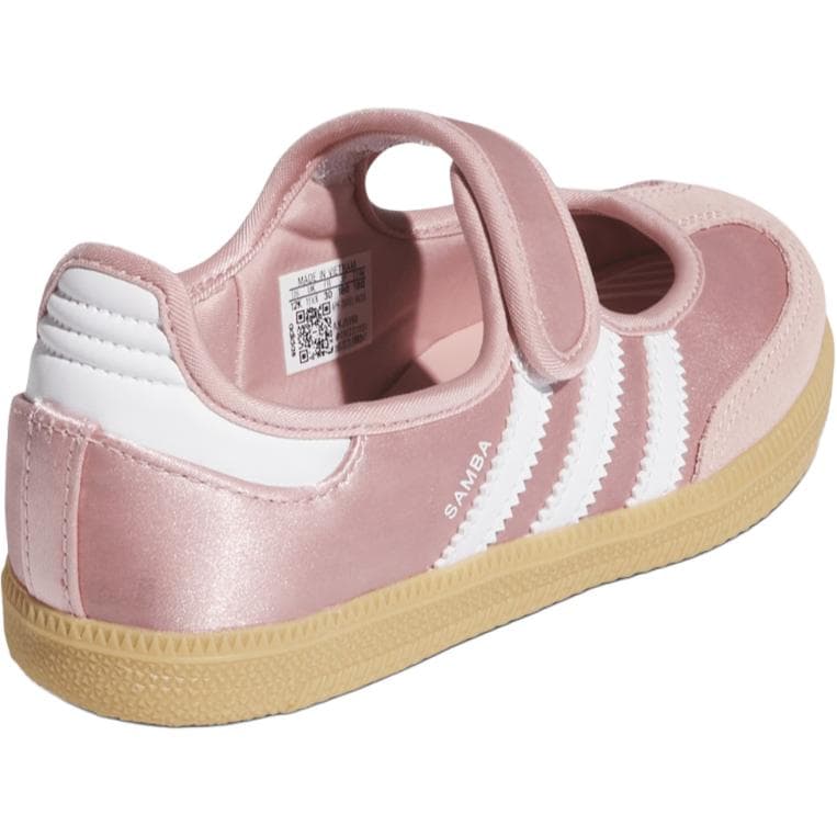 Кроссовки Adidas Originals Samba Jane Детская повседневная обувь Низкий Топ Розовый Kids - изображение 4