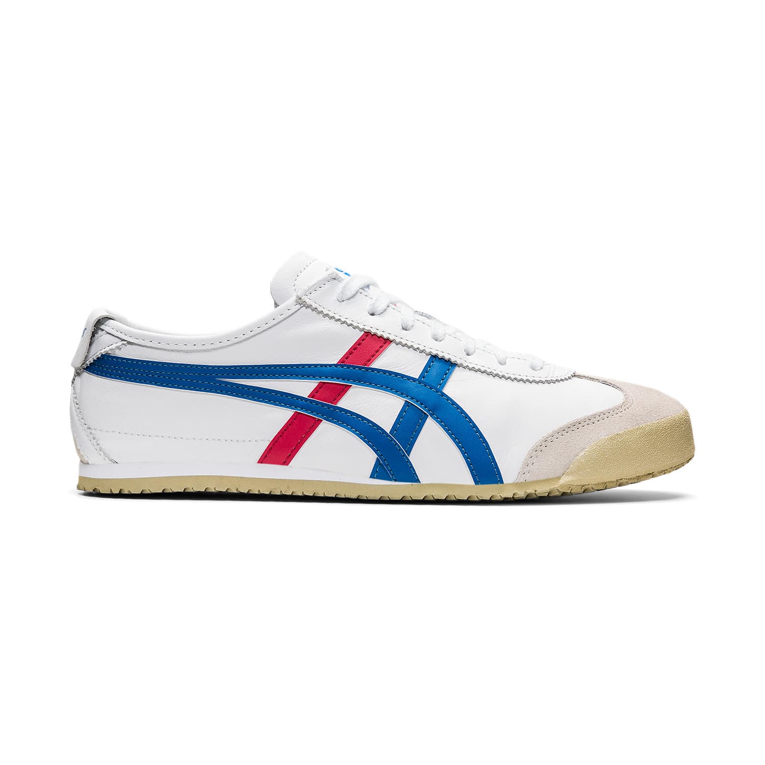 Кроссовки Onitsuka Tiger Mexico 66 White Blue Red - изображение 2
