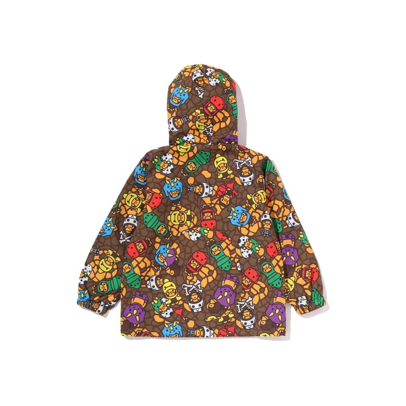 A BATHING APE Многоцветный MLX Детские дошкольные куртки - изображение 2