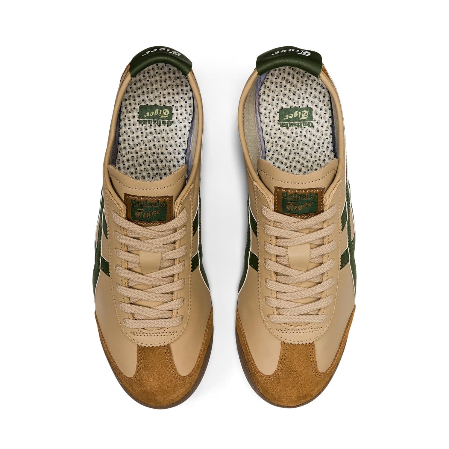 Кроссовки Onitsuka Tiger Mexico 66 Brown Green - изображение 4