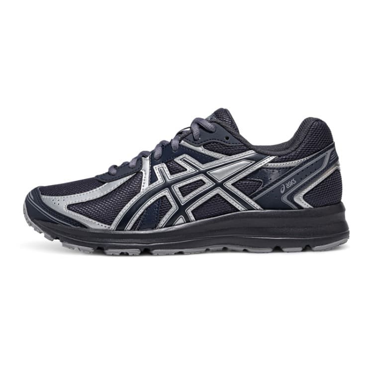 Кроссовки для спортзала ASICS JOG 100S Тренировочные кроссовки Low Топ Графитовый Серый Черный Унисекс - изображение 1