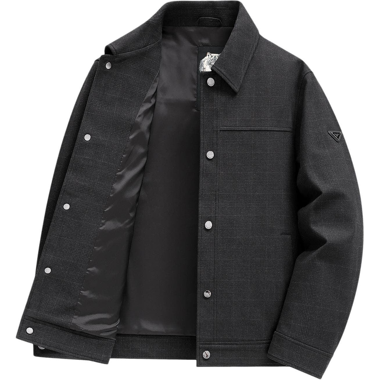 Куртка SEPTWOLVES Black Gray Color Мужской Куртки - изображение 1