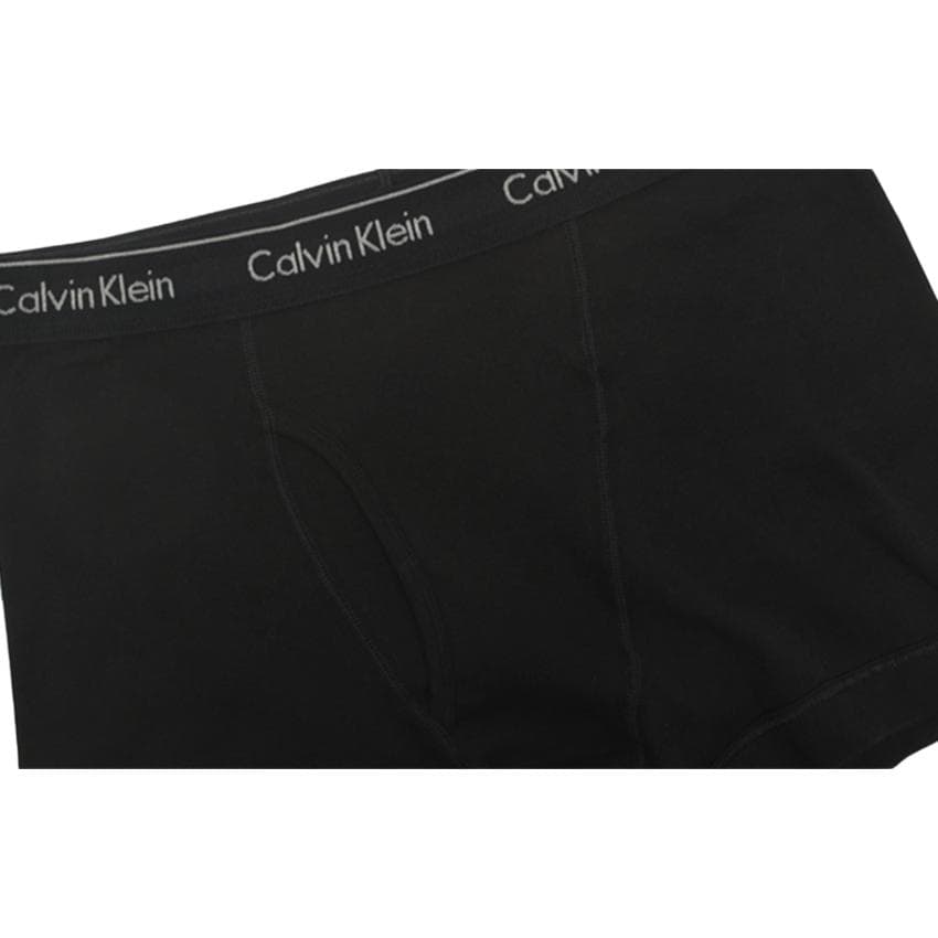 Трусы Calvin Klein Мужское нижнее белье 3 штуки черное - изображение 4