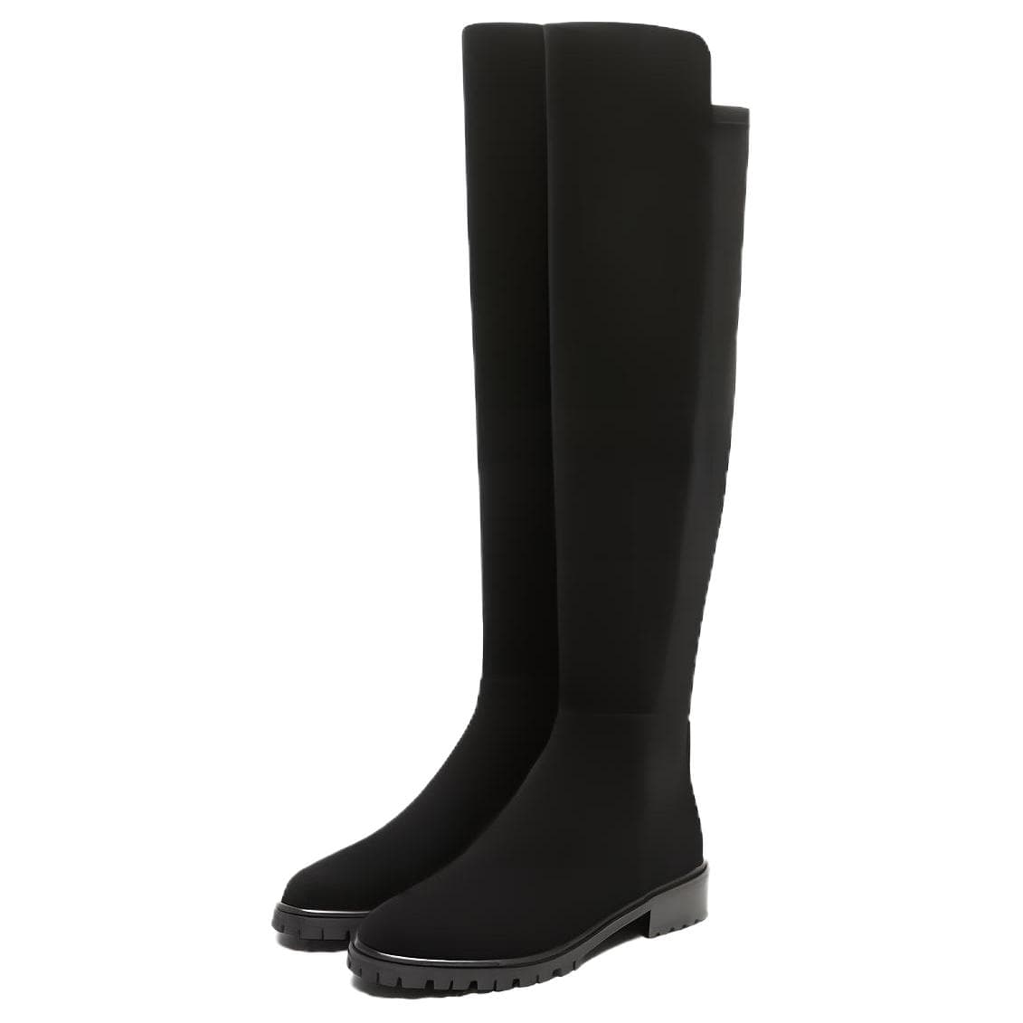 Ботинки stuart weitzman SW 5050 Городской Колено High Ботинки 3 см Женские Черный - изображение 3