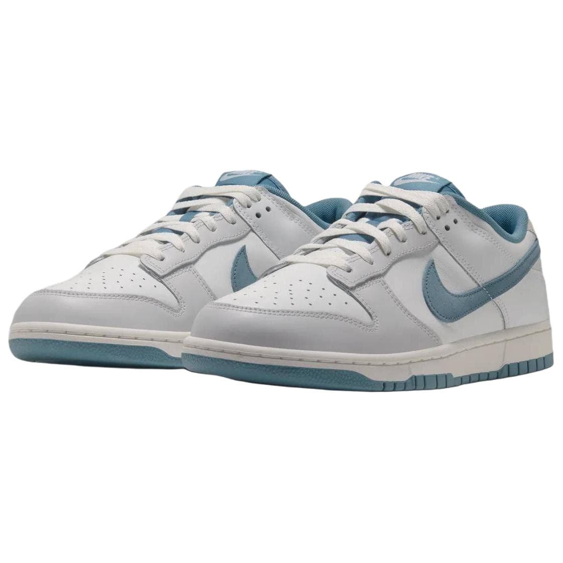 Кроссовки NIKE DUNK Кеды для скейтбординга Low Топ Белый и синий цвет Унисекс - изображение 3