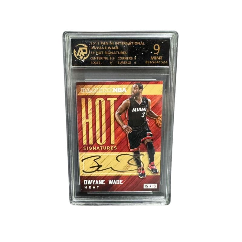 PANINI Internationa Термо Команда Dwayne Уэйд Флэш Golden State Warriors Подпись Редкая Коллекционная Версия - изображение 3