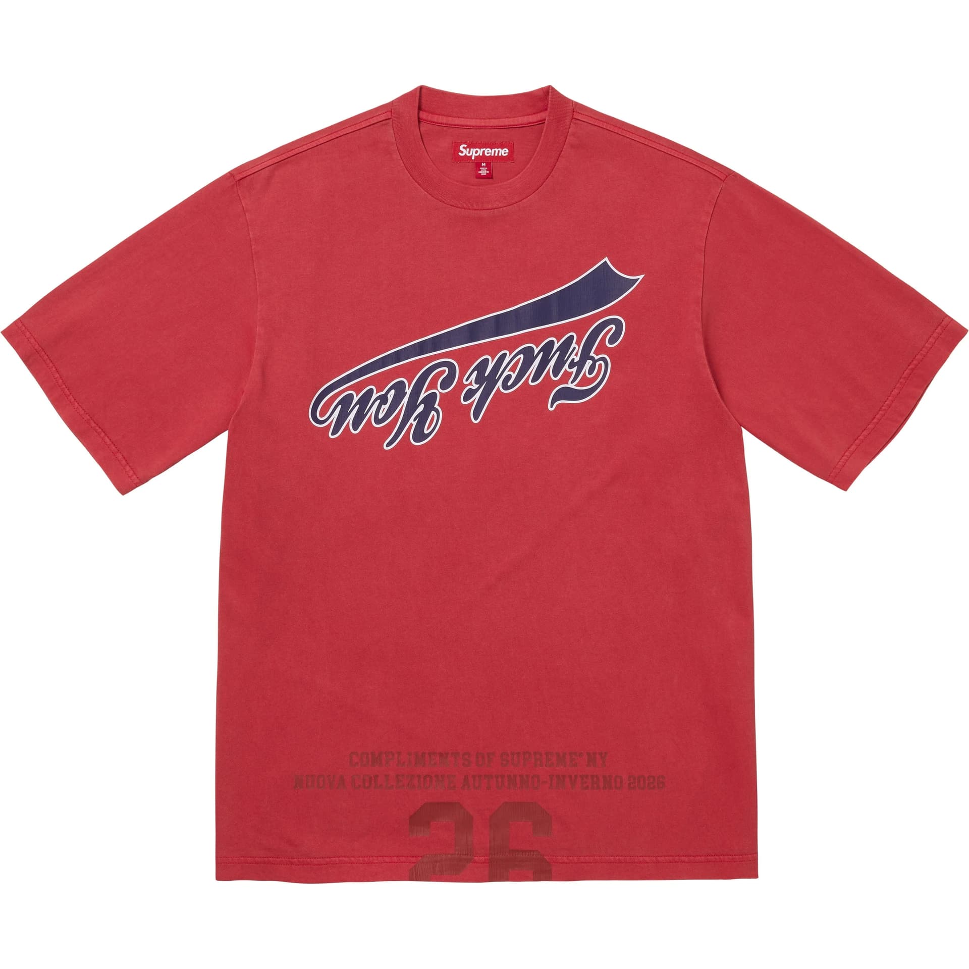 Футболка Supreme FW26 Унисекс T-рубашки - изображение 1