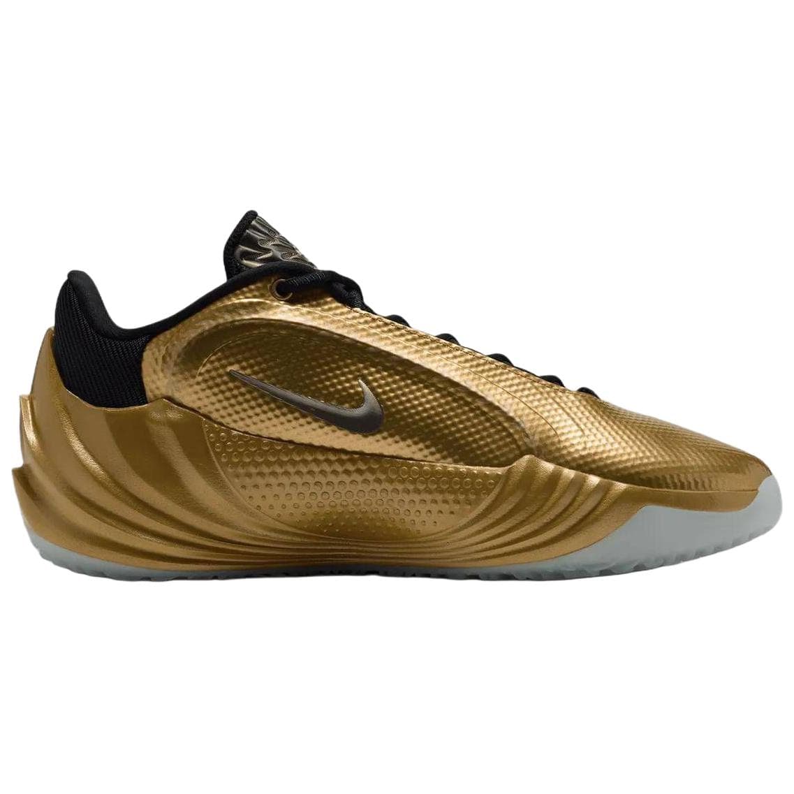 Кроссовки для баскетбола NIKE Giannis Freak 8 Баскетбольные кроссовки Low Топ Золото-черный Унисекс - изображение 2