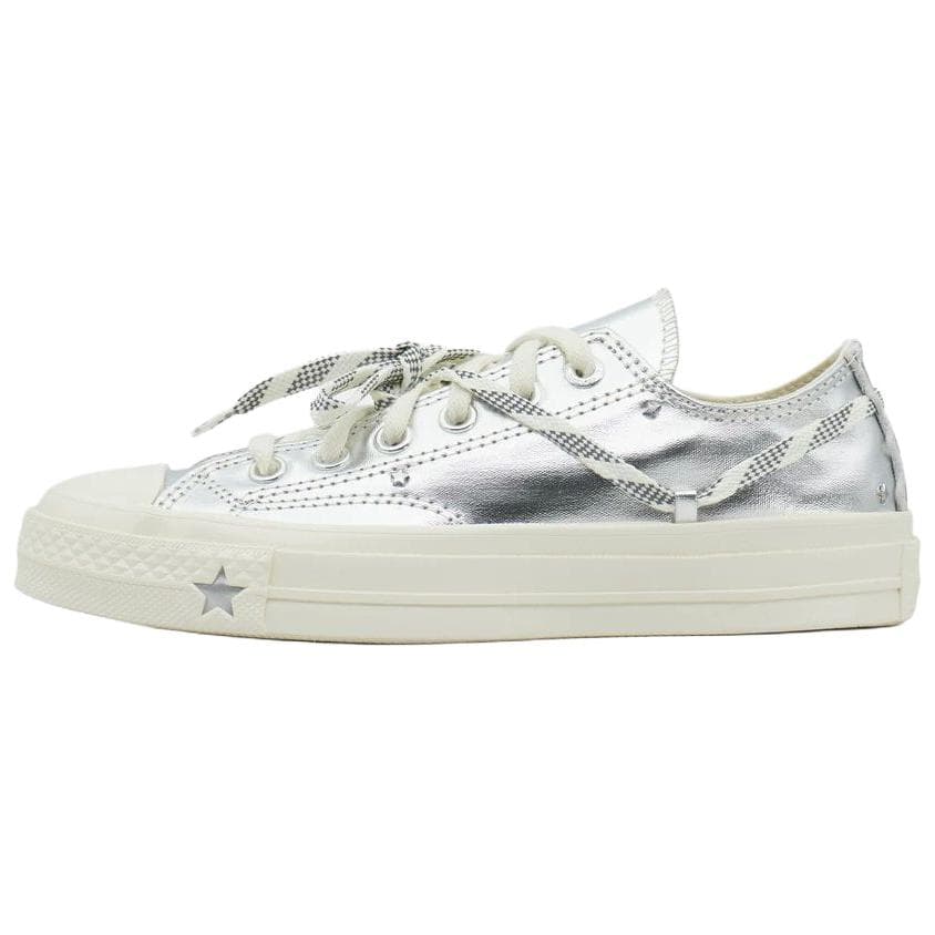 Кеды Converse Chuck TAYLOR Seasonal Кеды Low Топ Серебряный Женские - изображение 1