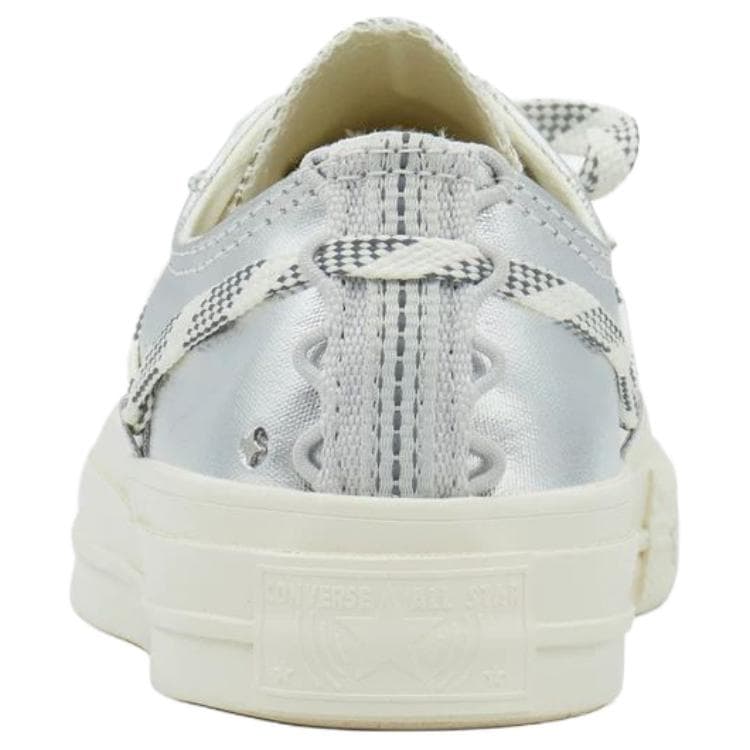 Кеды Converse Chuck TAYLOR Seasonal Кеды Low Топ Серебряный Женские - изображение 4